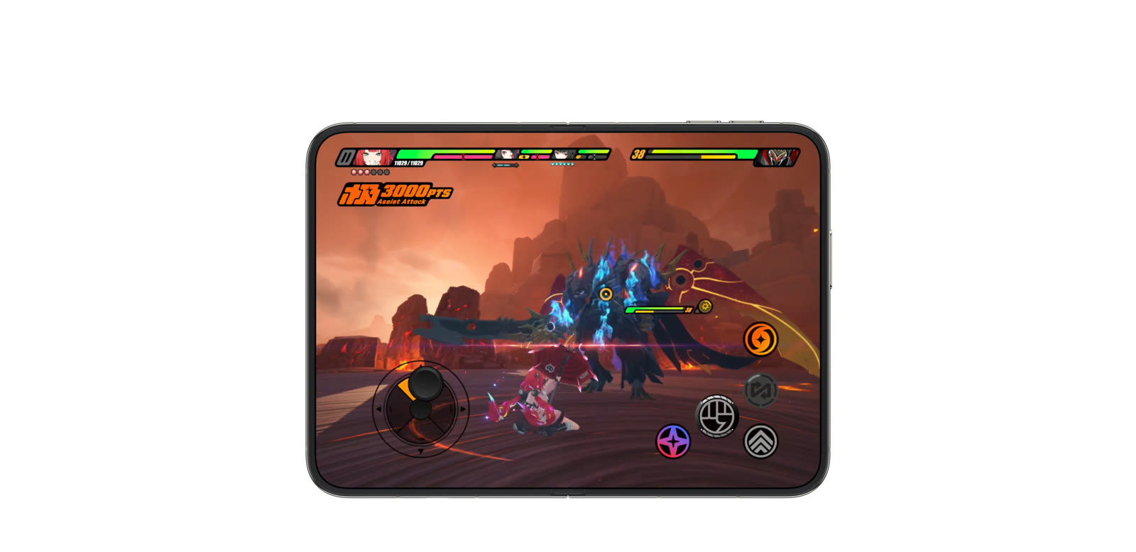 Gaming on the inner display